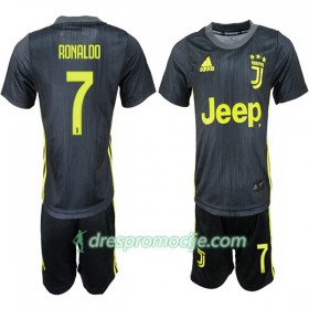 Juventus Dres Ronaldo 7 Dječji Treći 2018/19 Kratkih Rukava